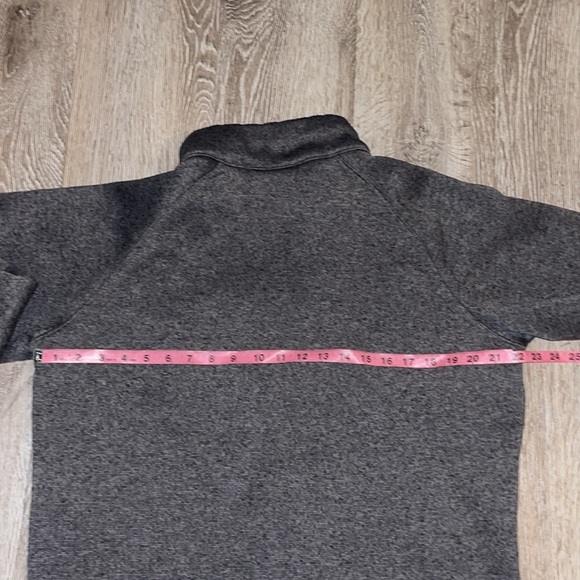 COLUMBIA Hatchet Hill Half Zip Sweater Fleece Dark Gray Mens SZ large outdoor - Picture 9 of 12